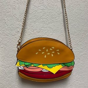Burger Hand Bag Purse